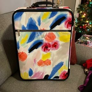 Kate Spade Nylon International Carry-On Suitcase